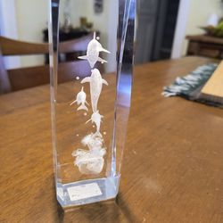 Tall Dolphin Paperweight