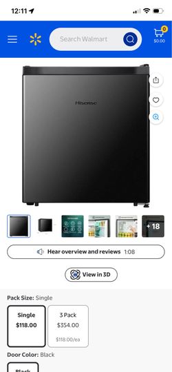 Mini fridge