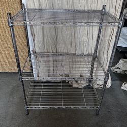 3 Tiered Metal Shelf 