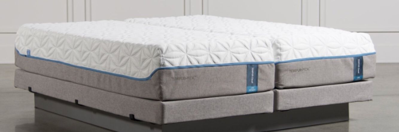Tempurpedic cloud luxe split cal king mattress