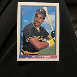 1991 Bowman Barry Bonds Baseball Card