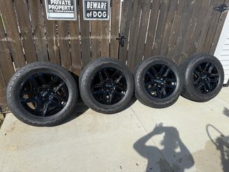 20inch Silverado GM OEM rims