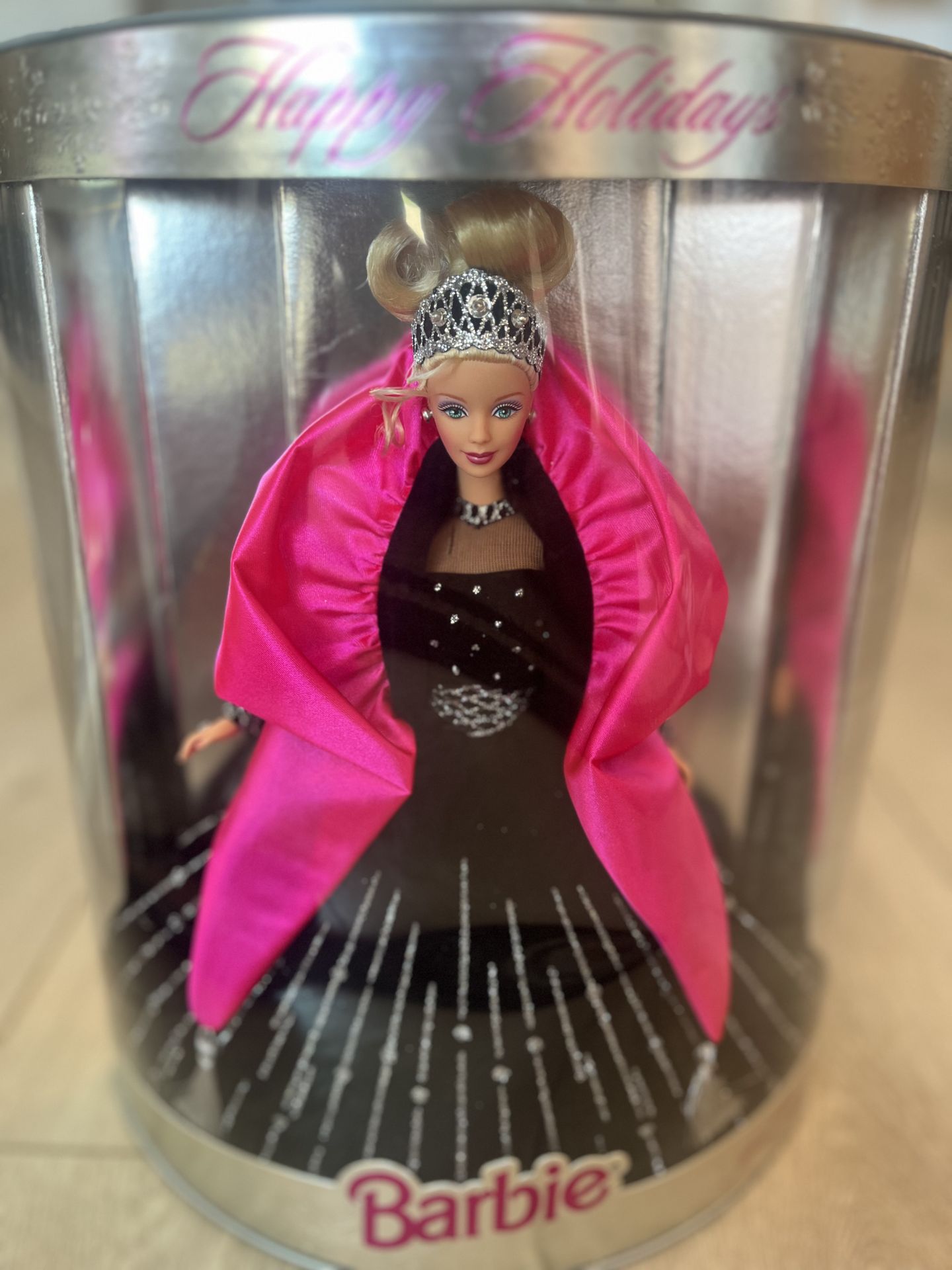 1998 11th Anniversary Happy Holidays Christmas Barbie Vintage Mattel Limited Edition RARE (Box Error) #20200 NEW