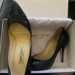 Jimmy Choo Navy Heels 40