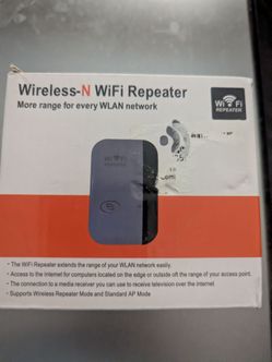 Wireless-N WiFi Repeater