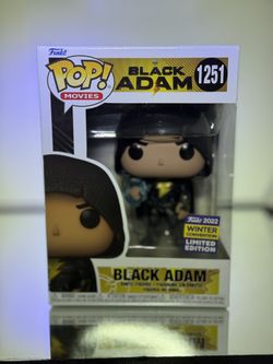Funko Pop! Movies: Black Adam - Winter Convention Exclusive Vinyl Figure 1251