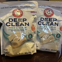 Arm & Hammer Deep Clean Pods 32 Pack. Selling Two Packs For $18