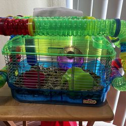 Dwarf Hamster habitat With Accessories