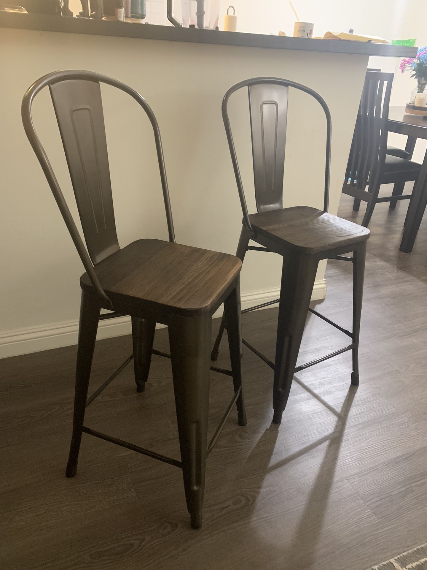 Rustic Style Bar Stools