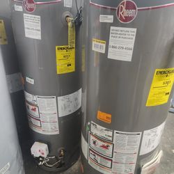 New Water Heater Rheem Performance Platinum 