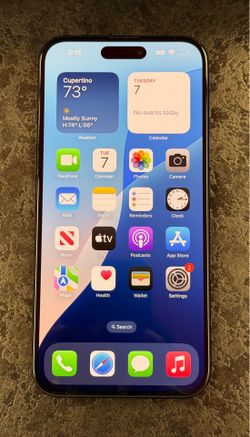 Apple iPhone 15 Plus 128GB Black Unlocked 100% Battery Health Excellent