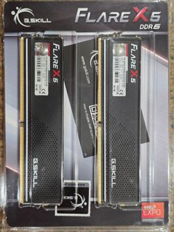 G.SKILL FLARE X5 64GB (2x32GB) 6000 MT/s DDR5 (AMD EXPO + INTEL XMP) *CL30* Desktop RAM Memory