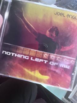 Nothing Left Of Me, Joel  engle Cd