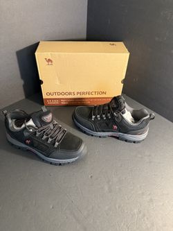 Men’s Hiking/Work Boots Black Size 9.5