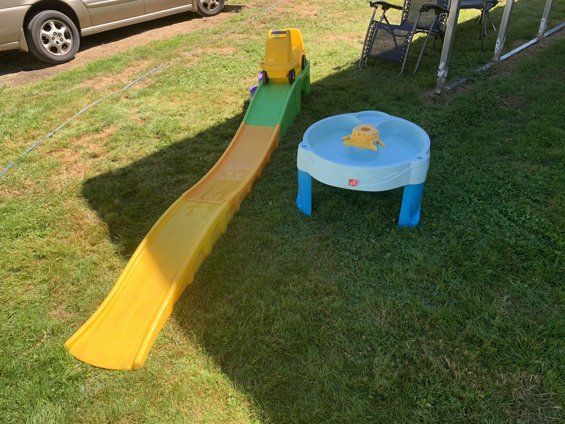 Step 2 Roller Coaster and Water Table