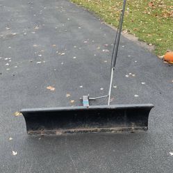 Lawn Tractor Snow Blades. 