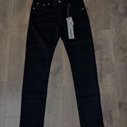 Black Purple Jeans