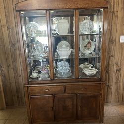 Glass Antique Display 