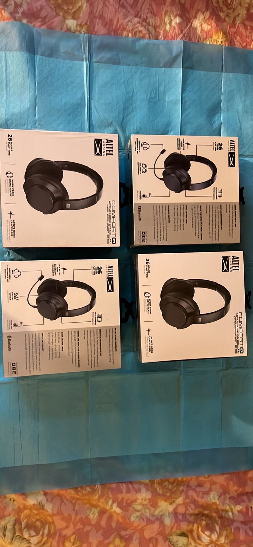 Altec Lansing Active Noise Canceling Wireless Headphones , Local Meet Up