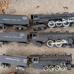 Vintage Lionel and American Flyer Trains