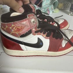 Miles Morales Nike Air Jordan In Size 3Y