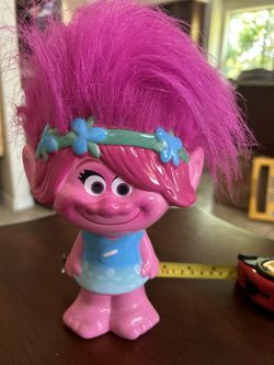 Poppy Troll Ceramic Bank