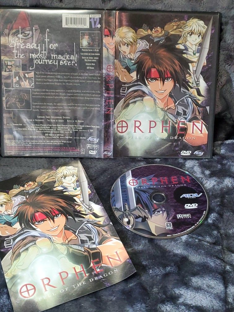 Orphen Spell of the Dragon DVD