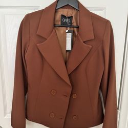 Brown Women Pants Suit Size S