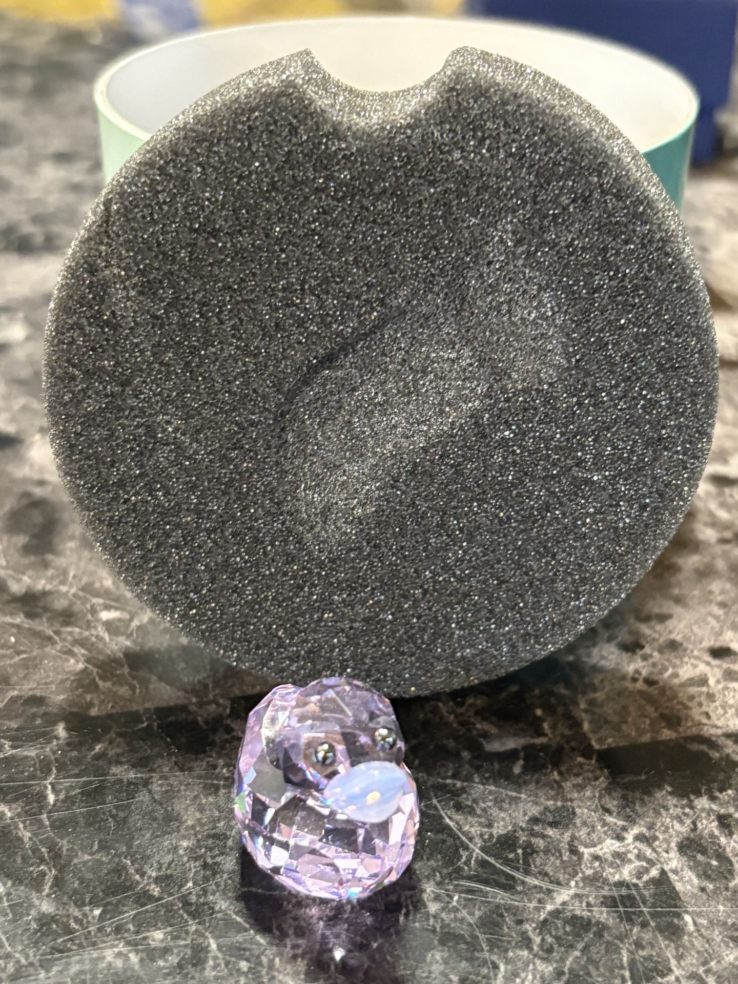 Swarovski lucky duck crystal figure