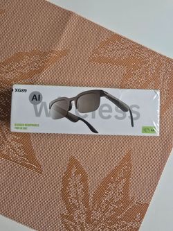 XG89 AI Wireless Smart Glasses – Brand New, Sealed