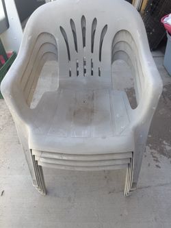 Plastic chairs
