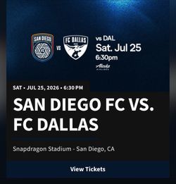 SDFC vs FC Dallas