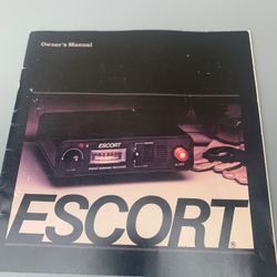 Escort Radar 