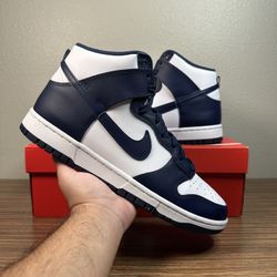 Dunk high championship navy