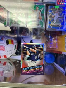 Cal Raleigh 2022 Bowman Rookie of the Year Favorites RC Refractor 🥶