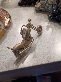 Vintage motor cycle clock