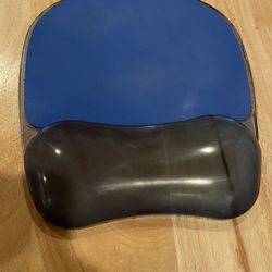 Gel Mousepad - Unbranded - BLUE - Wrist Support