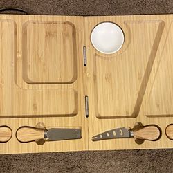 Bamboo “LOVE” Charcuterie Board