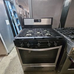 Whirlpool 5 Burner Stainless Steel Stove 