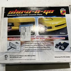 Show n Go 12Volt Retractable License Plate 
