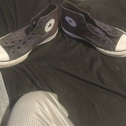 Rose covered converse!