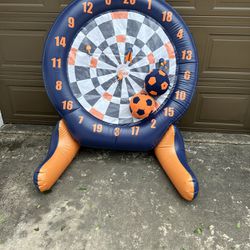 Outdoor Inflatable Dart Board Game