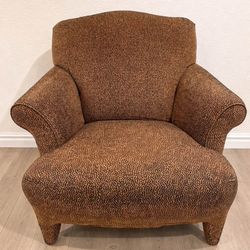 Set of 2 Leopard Print Accent Chairs