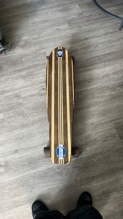 LA Galaxy Surfen Wooden Longboard Skateboard