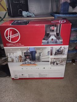 hoover xl carpet & upholstery cleaner