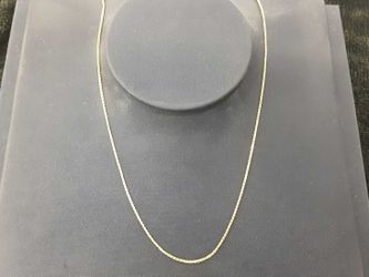 Link Chain - Yellow Gold 14k (.585) 2.1 grams 16 inch