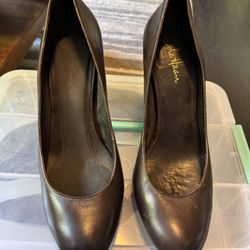 Cole Haan Brown Leather Heels - Size 11