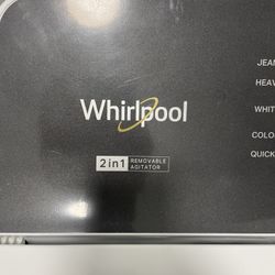 Whirlpool Washer Machine