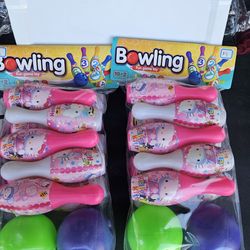New bowling set $3 each