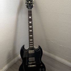Black epiphone sg pro